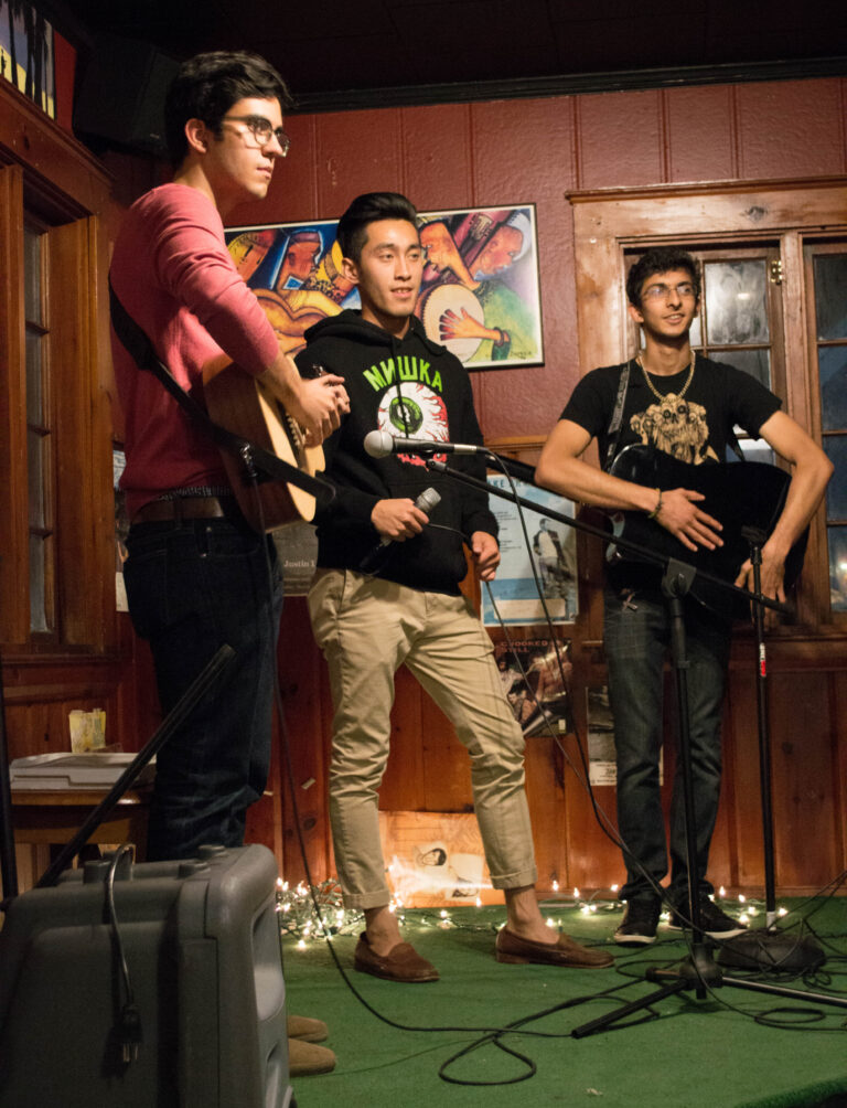 At first open mic, Lyon’s Den greets new talent and welcomes back old favorites
