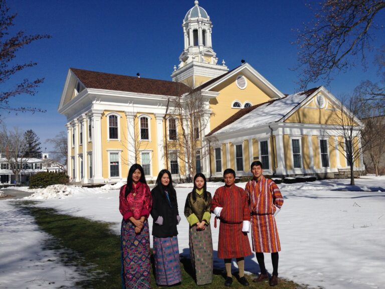 Second Group of Bhutanese Students Visit Wheaton