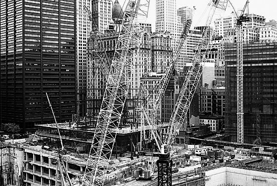 Re-construction at Ground Zero drags on for years