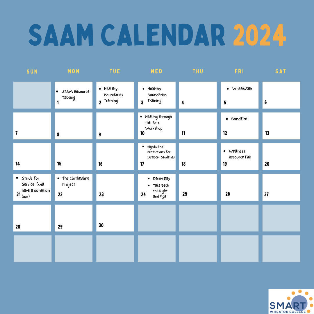 SAAM Calendar 2024