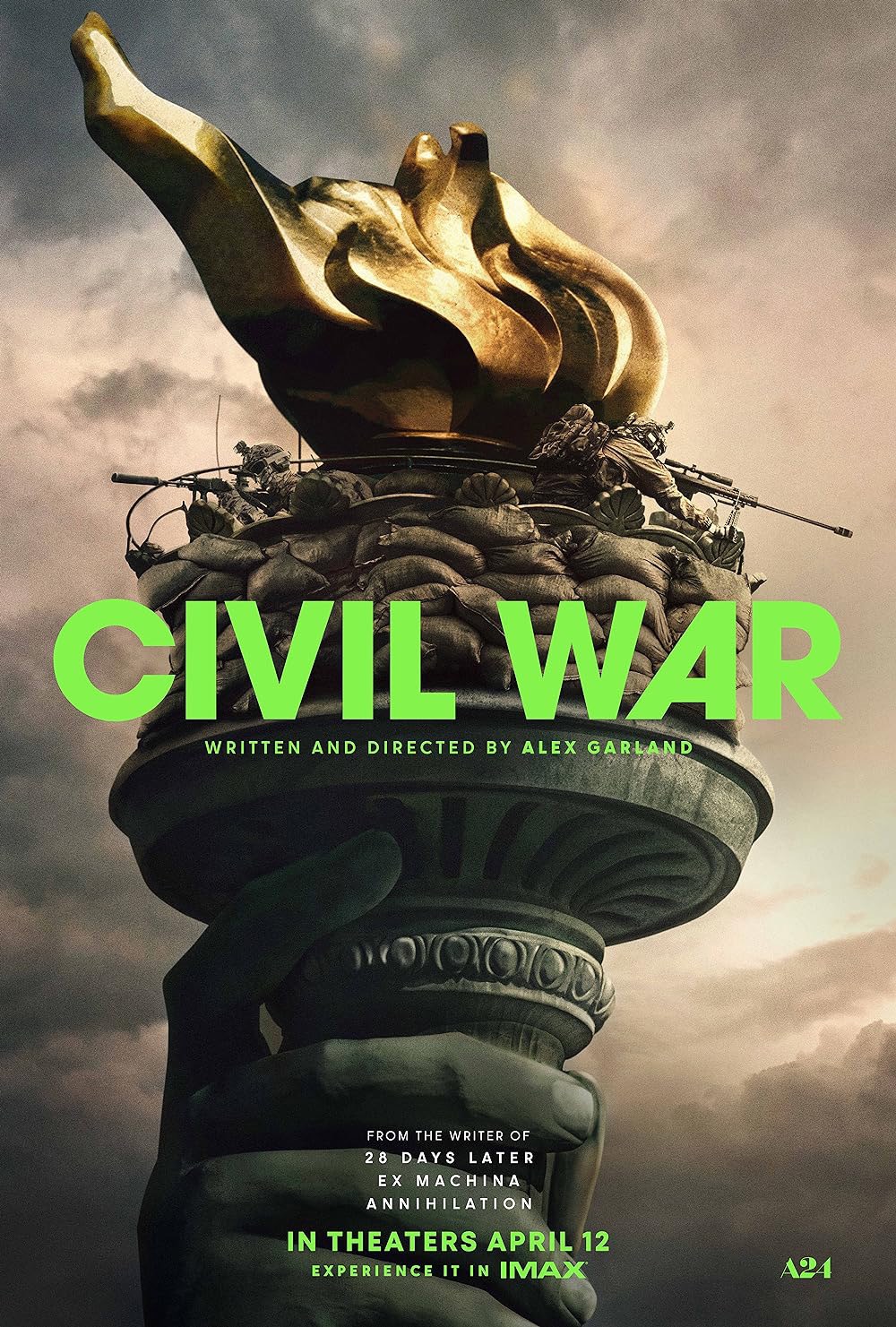 Alex Garland's 'Civil War' poster