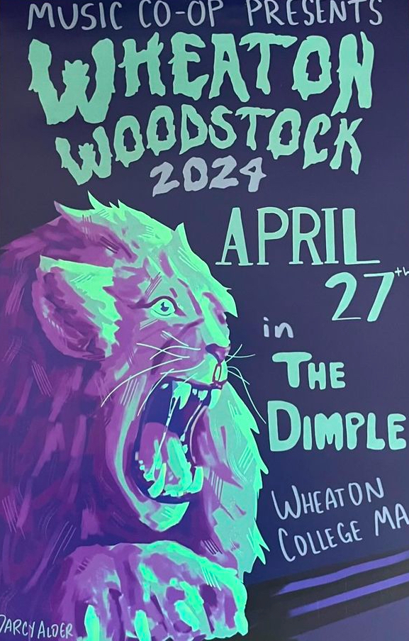 The Secret backside of the Woodstock '24 poster, from WheatonWoodstock instagram